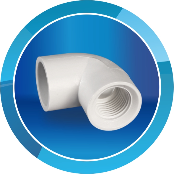 Thread Elbow (PVC)