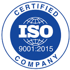 Certified as ISO 9001:2015 Company